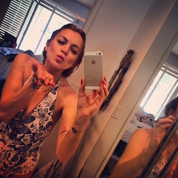 Coachella Instagram Lindsay Lohan