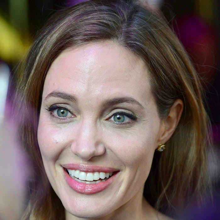 Angelina Jolie at the premiere of World War Z held at Empire Leicester Square in London on June 2, 2013