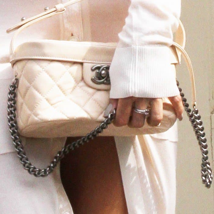 A closer look at Rihanna's Chanel handbag