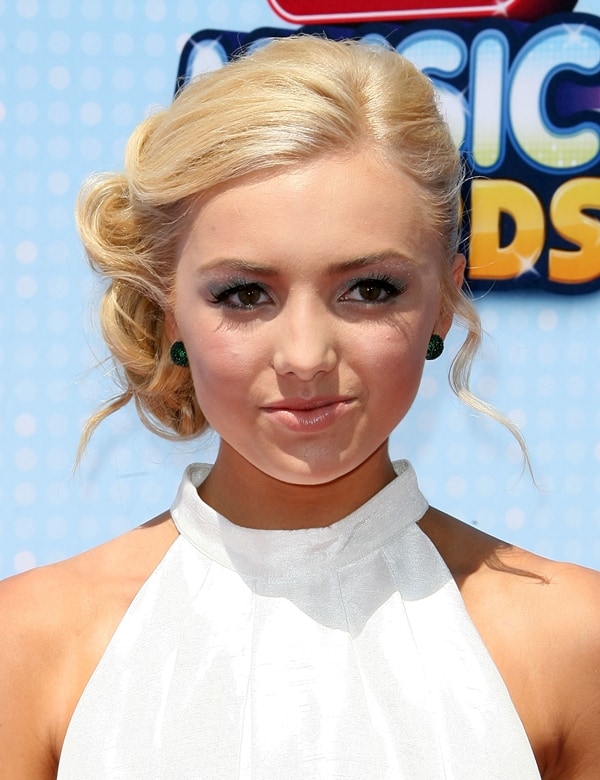 Peyton List at the 2014 Disney Music Awards held at the Nokia Theatre in Los Angeles on April 27, 2014