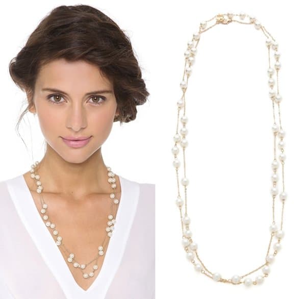 Juliet & Company Long Pearl Wrap Necklace3