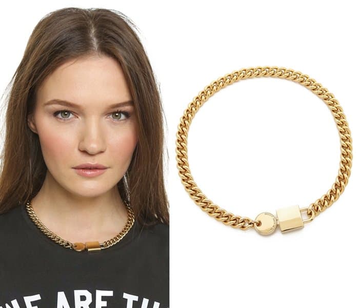 Marc by Marc Jacobs Lock in Choker Necklace