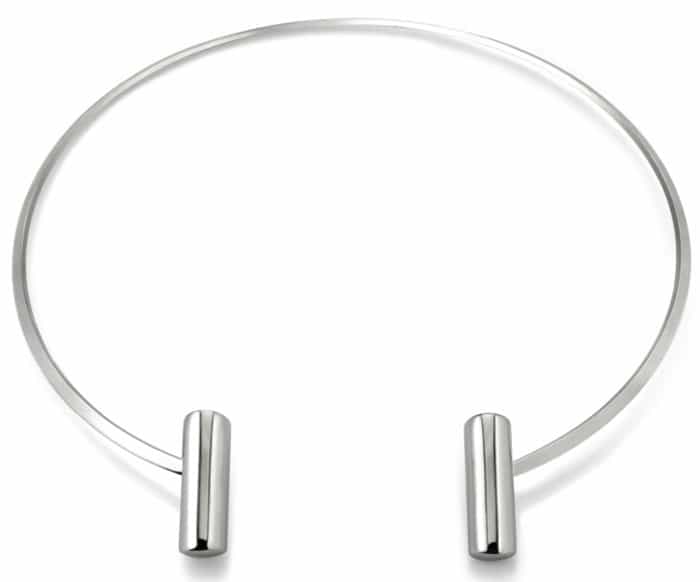 Capwell Silver Bar Necklace