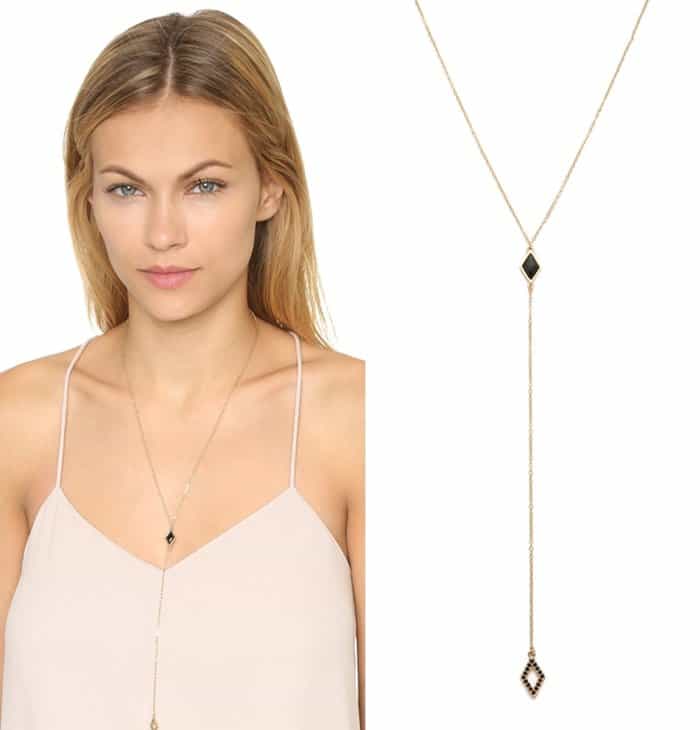 Rebecca Minkoff Two Charm Y Necklace