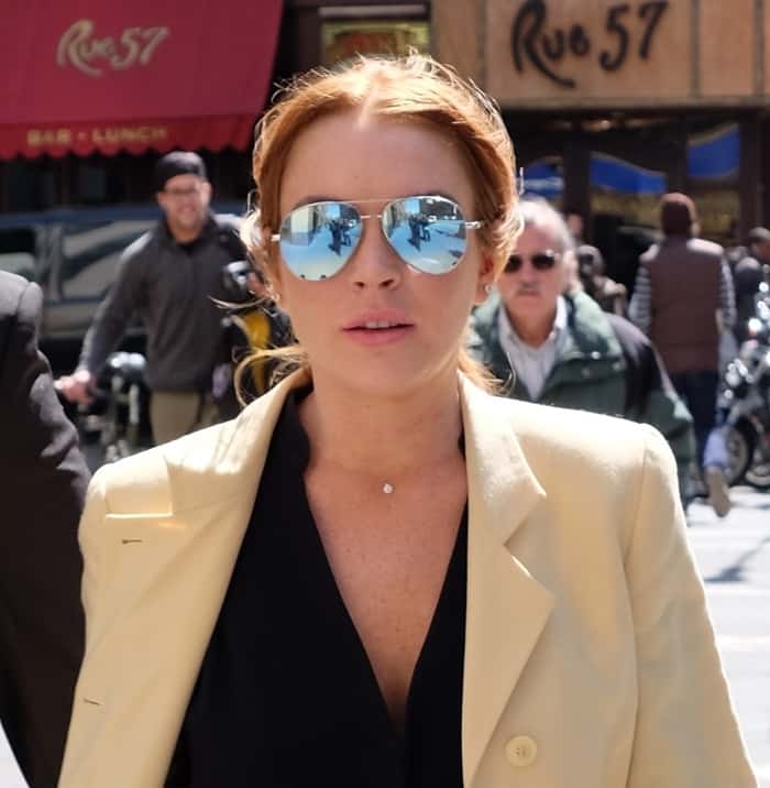 Lindsay Lohan is rumored to be engaged with Egor Tarabasov