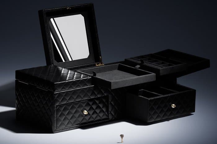 Chanel Large Jewelry Box Black
