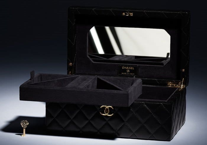 Chanel Small Jewelry Box Black
