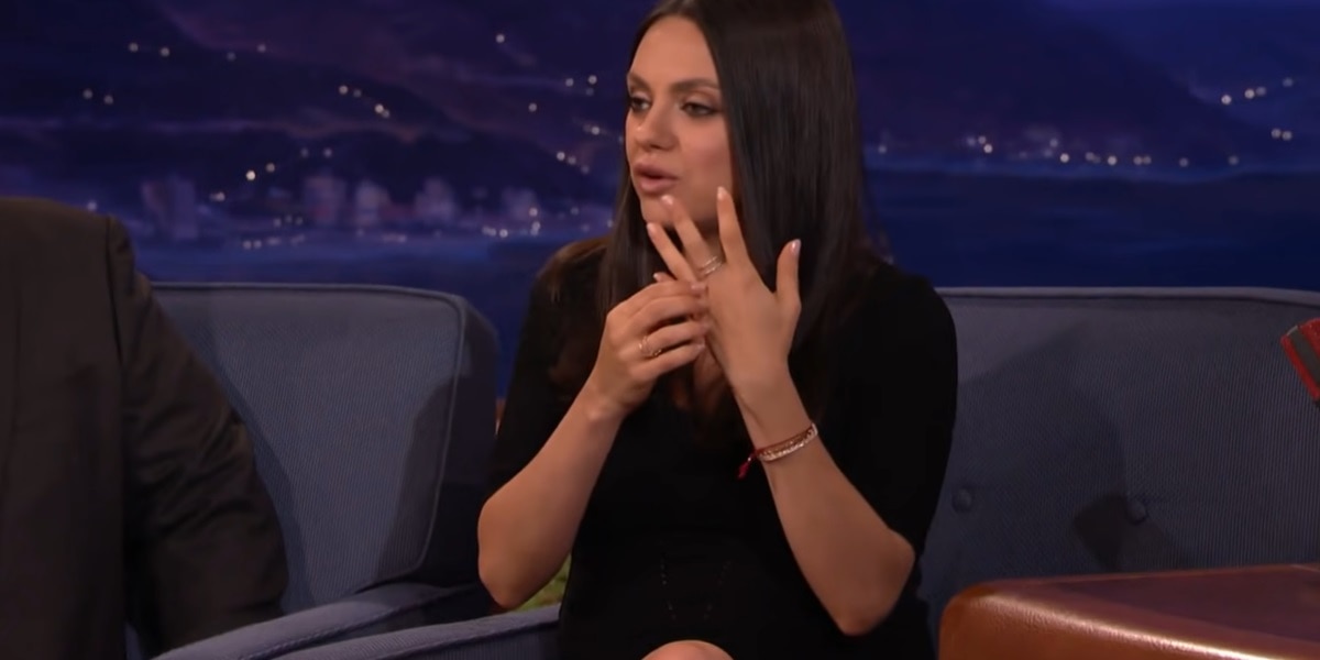 Mila Kunis says she wanted the thinnest possible platinum band