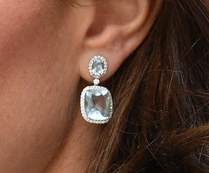 Our eyes were drawn to Kate's stunning drop earrings