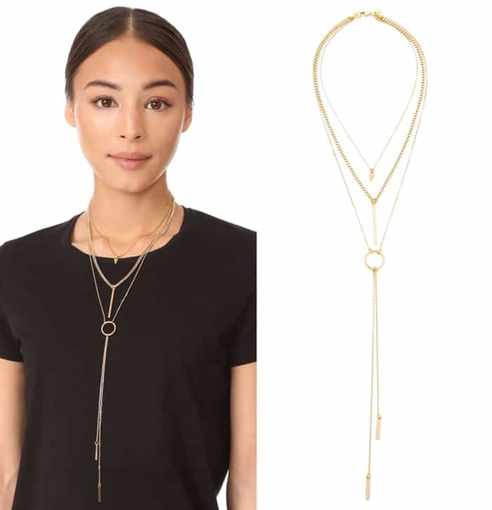 Madewell Multi Layer Pendant Necklace
